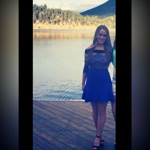 Three Floor | Kloss Up Dress | Cobalt Blue